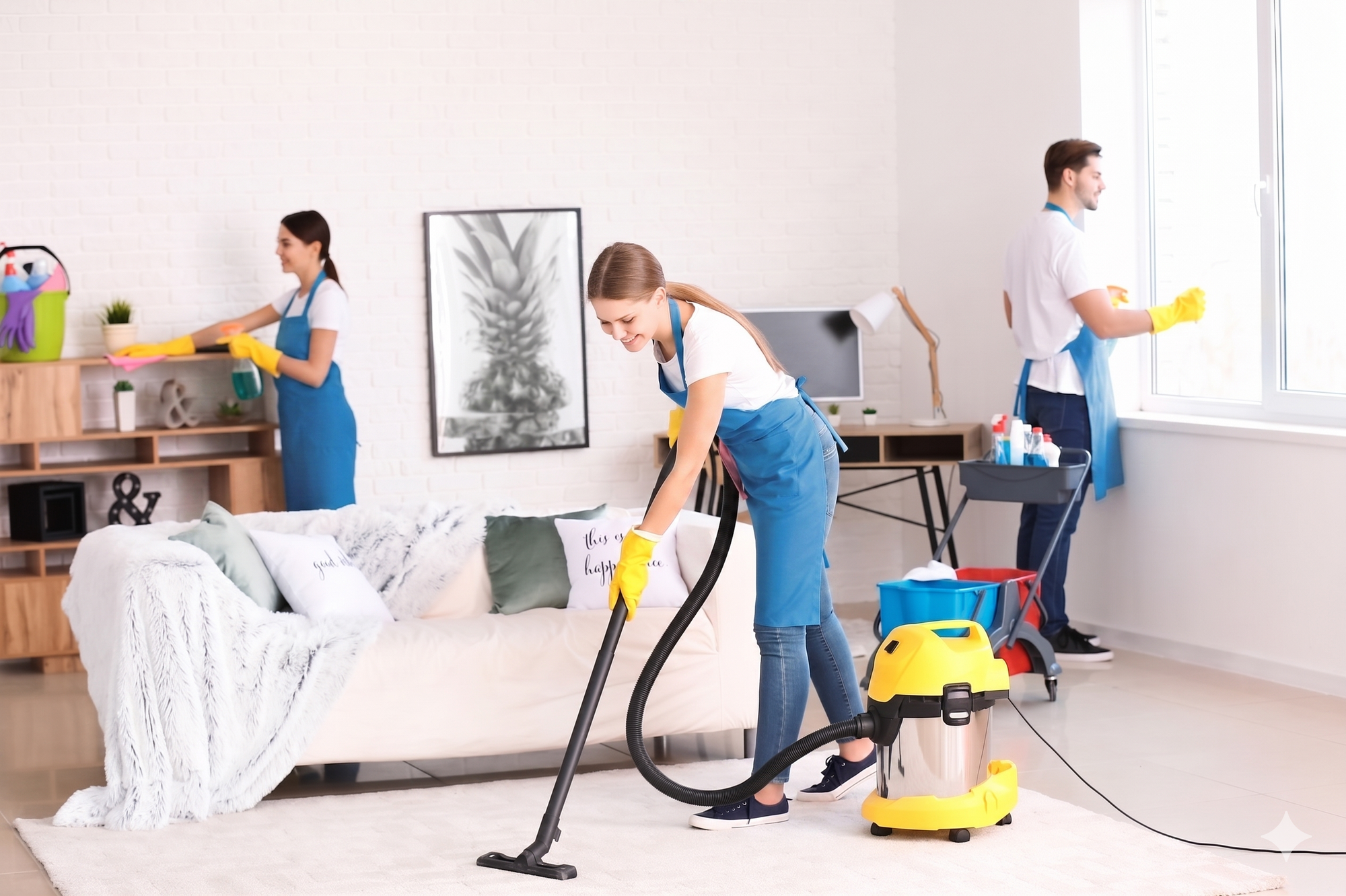 Professionelle Reinigung mit Schweizer Standard