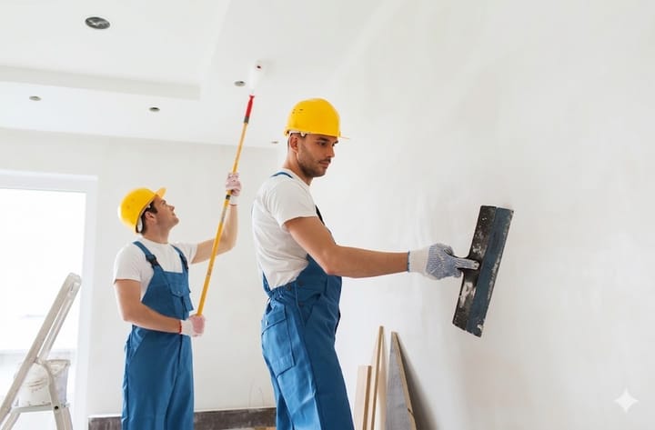 Kleine Reparaturen und Auffrischung